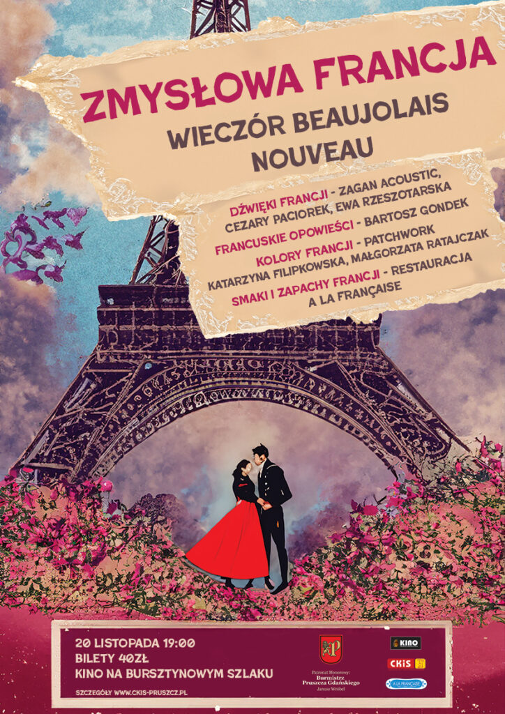wieczór kultury francuskiej plakat