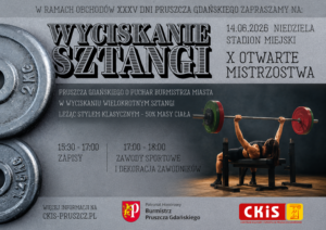 X Otwarte Mistrzostwa Pruszcza Gdańskiego w wyciskaniu sztangi